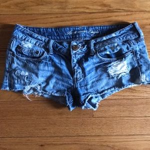 American eagle jean shorts